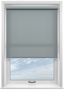 Roma (FR), Grey - Twist&Fit Roller Blind